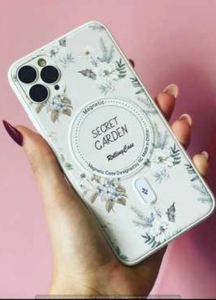 TPU+PC чехол Secret Garden with MagSafe для Apple iPhone 12 Pr...