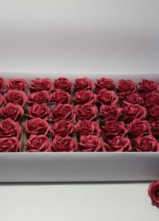 Винная роза lux-класса для создания роскошных неувядающих буке...