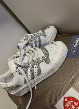 Кросівки adidas originals rivalry low w "chic sparkle" pack fv...