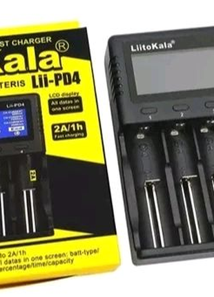Зарядне для акумуляторів LiiToKala PD04
