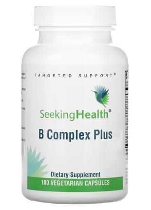 B-Комплекс, B Complex Plus, Seeking Health, 100 вегетарианских...