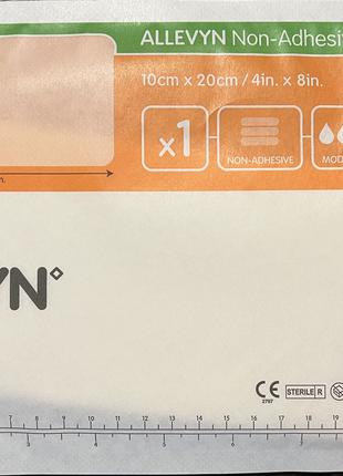 Allevyn Non Adhesive губчаста неадгезивна пов'язка, 10x20 см