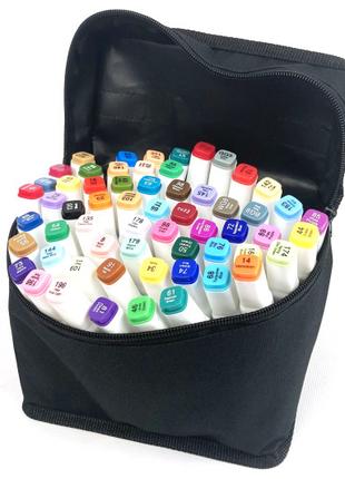 Набір скетч-маркерів 60 кольорів, чохол