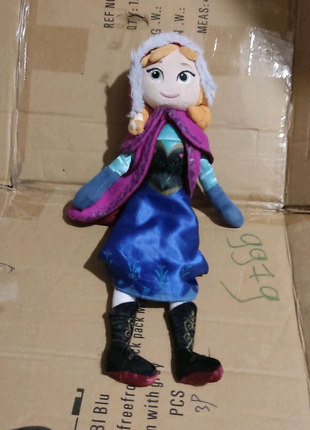 Мягкая игрушка принцесса Анна с холодное сердце оригинал дисней
