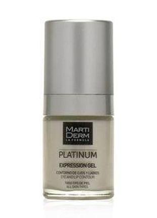 Гель MartiDerm Platinum Expression Gel Eye and Lips для контур...
