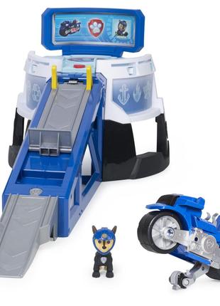 Ігровий набір PAW Patrol, Moto Pups Moto HQ Playset зі звуками