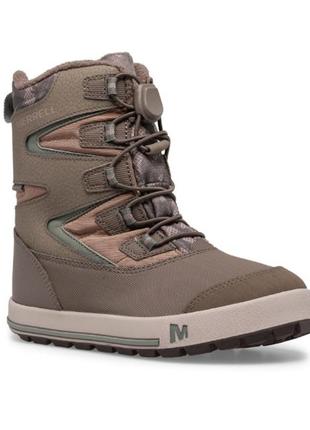 Дитячі зимові чоботи merrell snow bank 3.0 waterproof boot, 10...