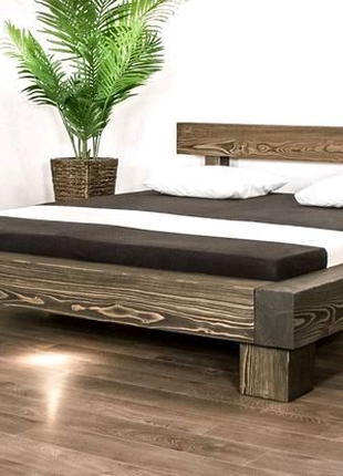Продам ліжко двоспальне з масиву натурального дерева