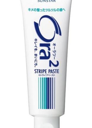 Очисна зубна паста зі смаком освіжної м'яти Ora2 Stripe Paste ...