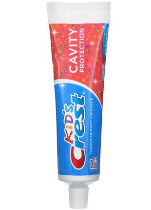 Crest,Kids,Sparkle Fun,дитяча зубна паста проти карієсу з фтором