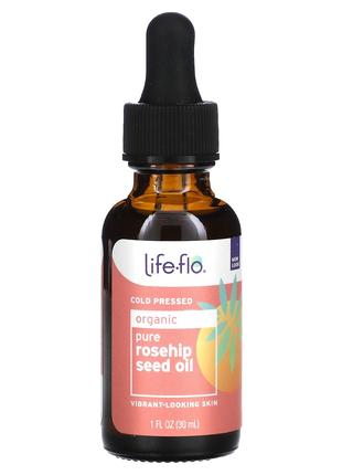 Life-flo, чиста олія з насіння шипшини для догляду за шкірою,30мл