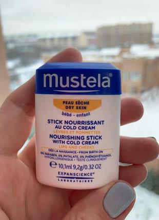 Mustela Baby, питательный стик с холодным кремом, 9,2 г