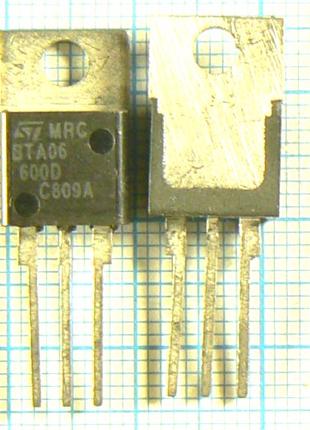 Лот: BTA06-600D to220 (BTA06-600) 600v 6a 10 × 14.07 ₴ = 140.7 ₴