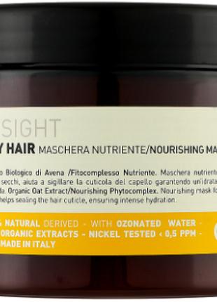 Маска живильна для сухого волосся Insight Dry Hair Mask Nouris...