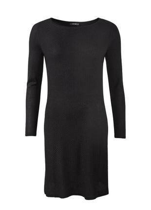 Жіноче однотонне плаття esmara, розмір l(44/46), чорний