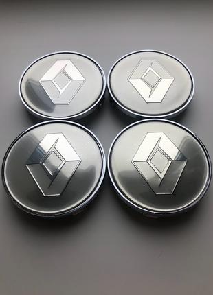 Колпачки заглушки на литые диски Рено Renault 68мм Для дисков БМВ
