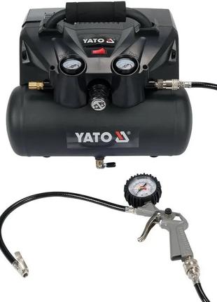 Компресор акумуляторний,YATO 36В (2х18В), 800 Вт, тиск ≤8Bar,
...