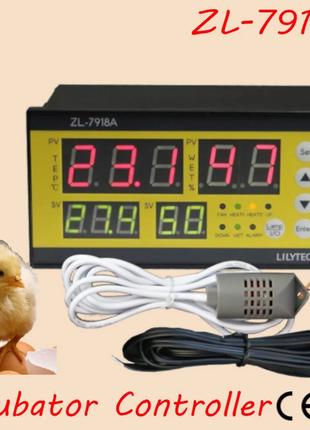 Контроллер инкубатора LILYTECH ZL-7918A 220В (регулировка темп...