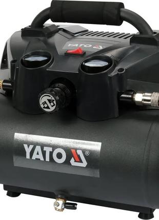 Компресор акумуляторний YATO 36 В (2х18В), 800 Вт, тиск ≤ 8 Ba...