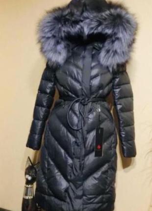 🔥 пальто 🔥 зима тепле біо пух натуральне хутро туреччина