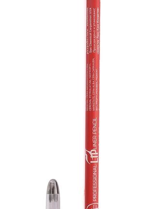 Олівець для губ Triumph №16 червоний з точилкою дерев'яний Red