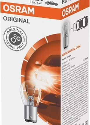 Лампа розжарювання P21/5W 12V 21/5W BAY15D Osram