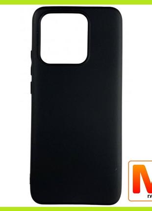 Чехол Silicone Case Graphite Xiaomi Redmi 10C Black