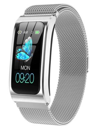 UWatch Умные смарт часы Smart Mioband PRO Silver