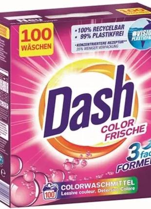 Порошок для прання Dash Color Frische, 6 кг 100 прань