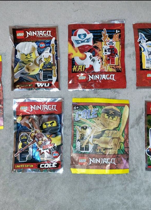 Конструктор Lego ninjago фігурки з журналів 073 307-08-44