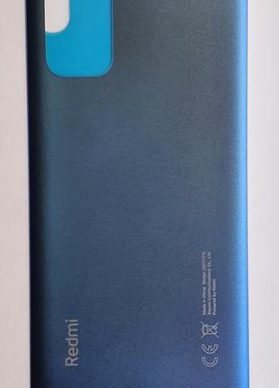 Крышка задняя Xiaomi Redmi Note 11, 11S синяя original