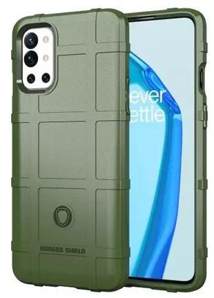 OnePlus 9R противоударный защитный чехол Rugged Shield ( Army ...
