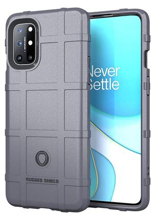 OnePlus 8T противоударный защитный чехол Rugged Shield ( Gray )