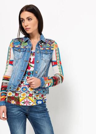 Джинсовка, куртка джинсова, піджак desigual
