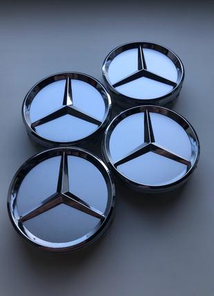 Ковпачки в диски Мерседес Mercedes 61мм