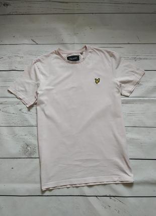 Розова футболка від lyle&scott