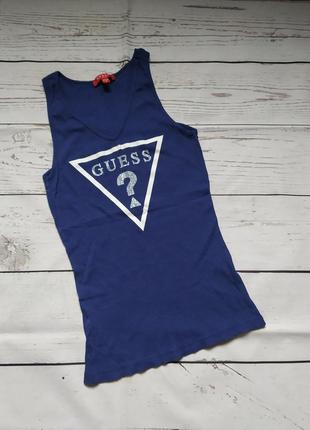 Синя майка від guess