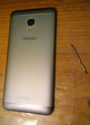 Задняя крышка Meizu M5s оригинал серый
