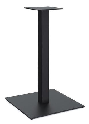 Опора для стола quadro (квадро), черный h72 см, 40х40 см (8мм)