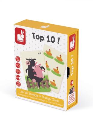 Настільна гра мемо Janod Топ 10