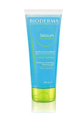 Биодерма Себиум Очищающий Гель Bioderma Sebium purifying clean...