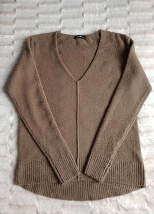 Светло-коричневый свитер, пуловер, джемпер