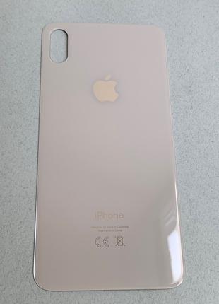 Задняя крышка для iPhone XS Max Silver на замену белая