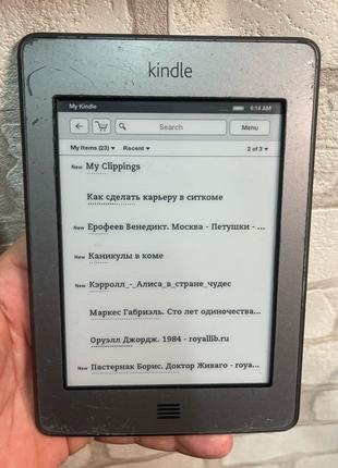 Електронна книга, рідер, читалка Amazon Kindle 4 Touch D01200 б/