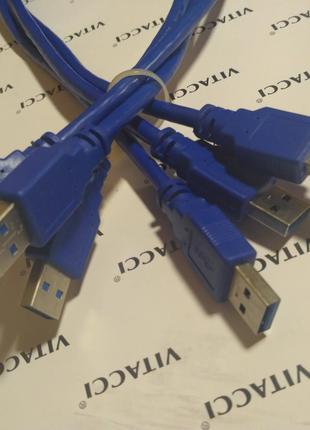 USB 3.0 удлинитель 60 cv , новый! Цвет синий! Качественный