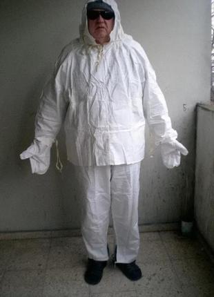 Маскировочный костюм - зимний "финка" маскхалат белый