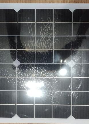 Сонячна батарея (панель)  20W 18v