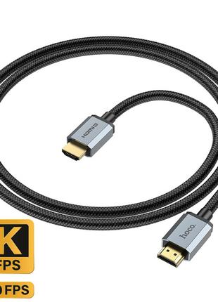 Кабель HDMI на HDMI 4K 60Hz Hoco High Definition ultra HD (1m,...