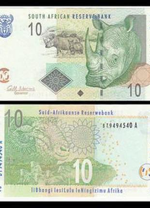 Южная Африка (ЮАР) / South Africa 10 rand 2005 UNC