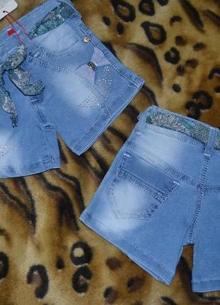 Шорты джинсовые для девочки 3р туречки